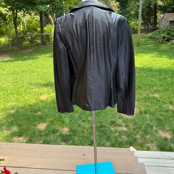 Ellen Tracy Lambskin Jacket Large Excellent condition - Picture 4 of 8